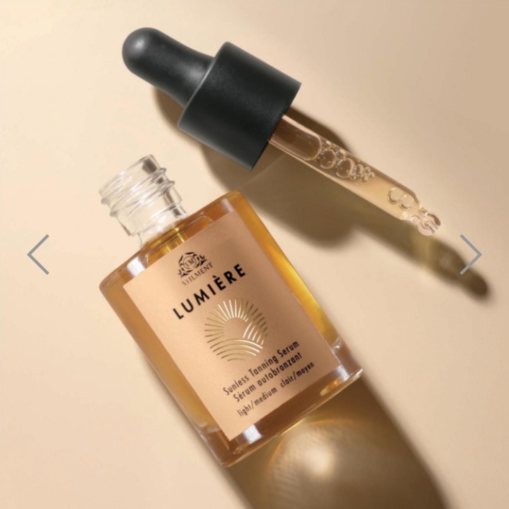 Veilment lumiere serum sunless tanning serum light / medium
